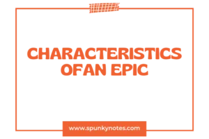 Characteristics of an Epic