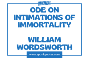 Ode on Intimations of Immortality