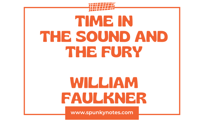 Time in The Sound and the Fury william faulkner