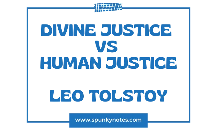 Divine Justice vs Human Justice