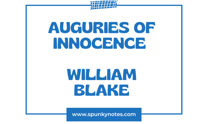 Auguries of Innocence by William Blake