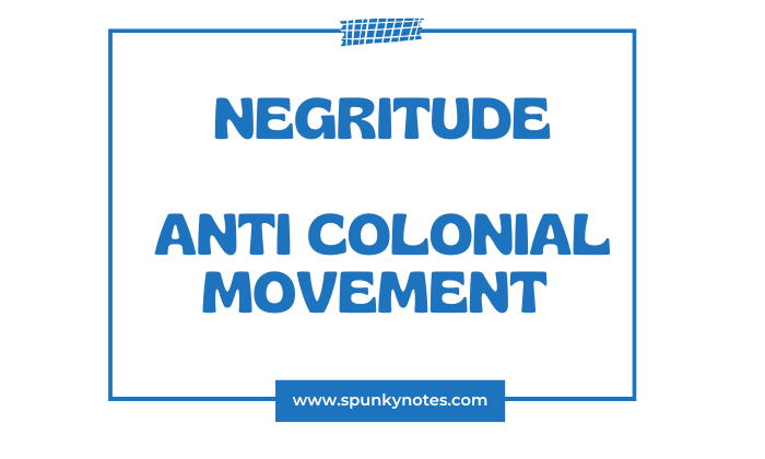 Negritude Anti Colonial Movement 