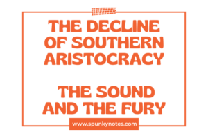 The Decline of Southern Aristocracy in The Sound and The Fury