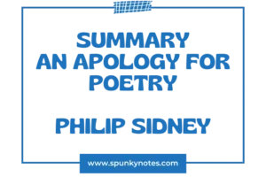An Apology for Poetry Summary