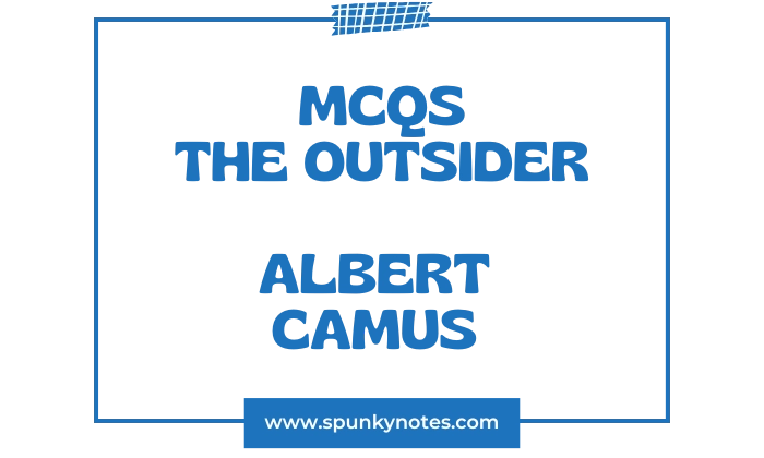 The Outsider MCQs