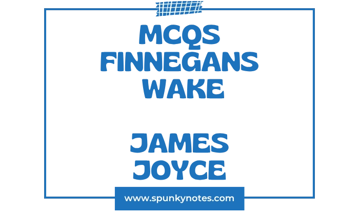 Finnegans Wake MCQs