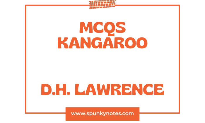 Kangaroo MCQs