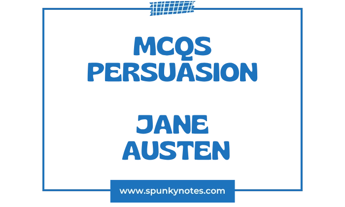 Persuasion MCQs