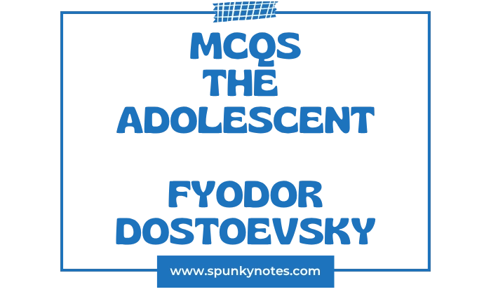 The Adolescent MCQs