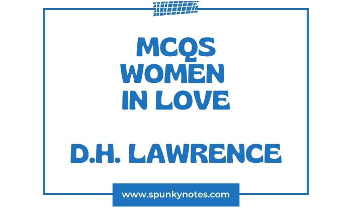 Women In Love MCQs