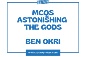 Astonishing the Gods MCQs