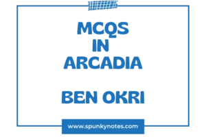 In Arcadia MCQs
