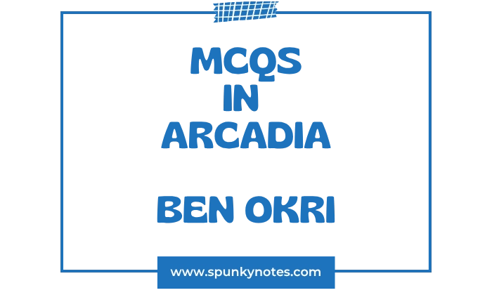 In Arcadia MCQs