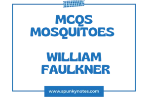 Mosquitoes MCQs