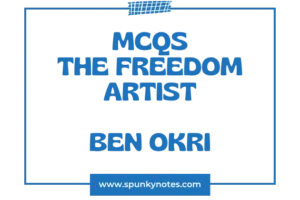 The Freedom Artist MCQs